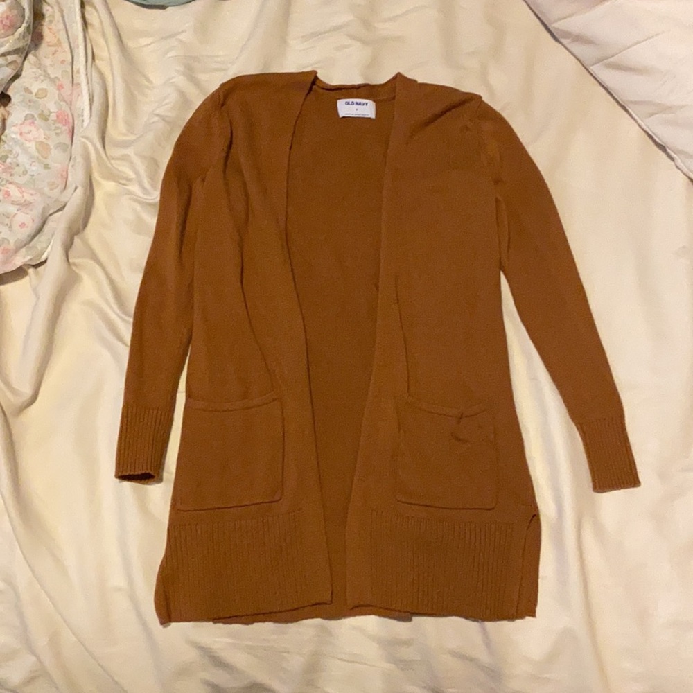 Old Navy Brown Cardigan with pockets